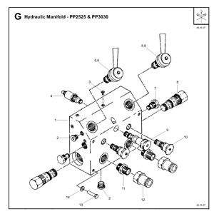 Hydraulic manifold