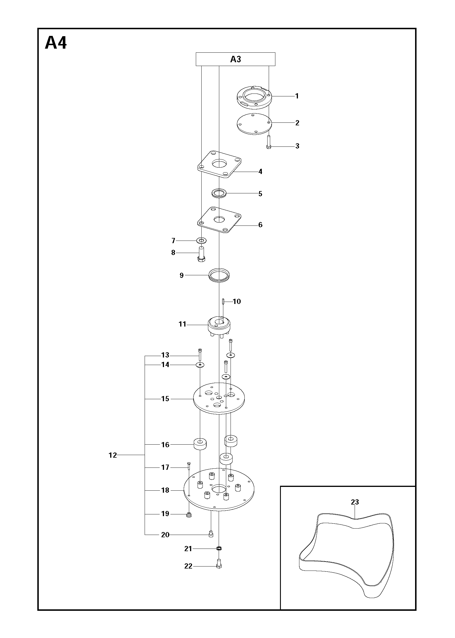 Шлифовальная головка (C)