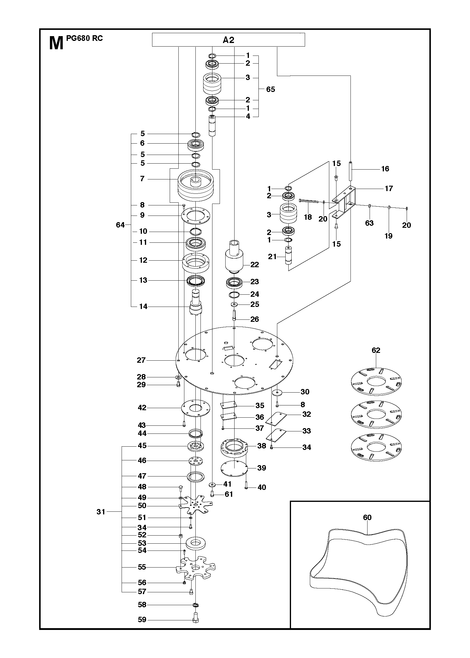 Шлифовальная головка (B)