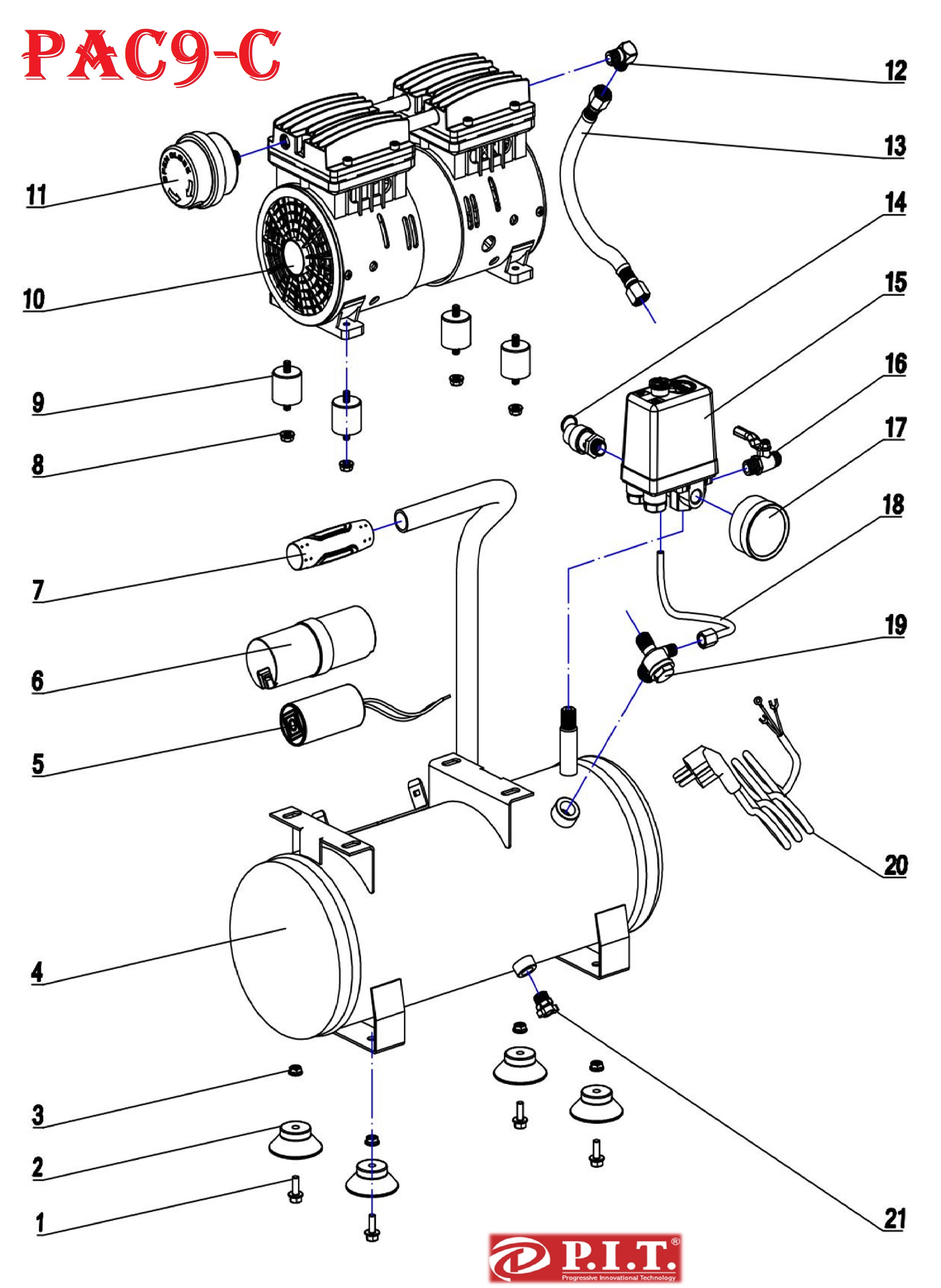 Компрессор PAC9-C