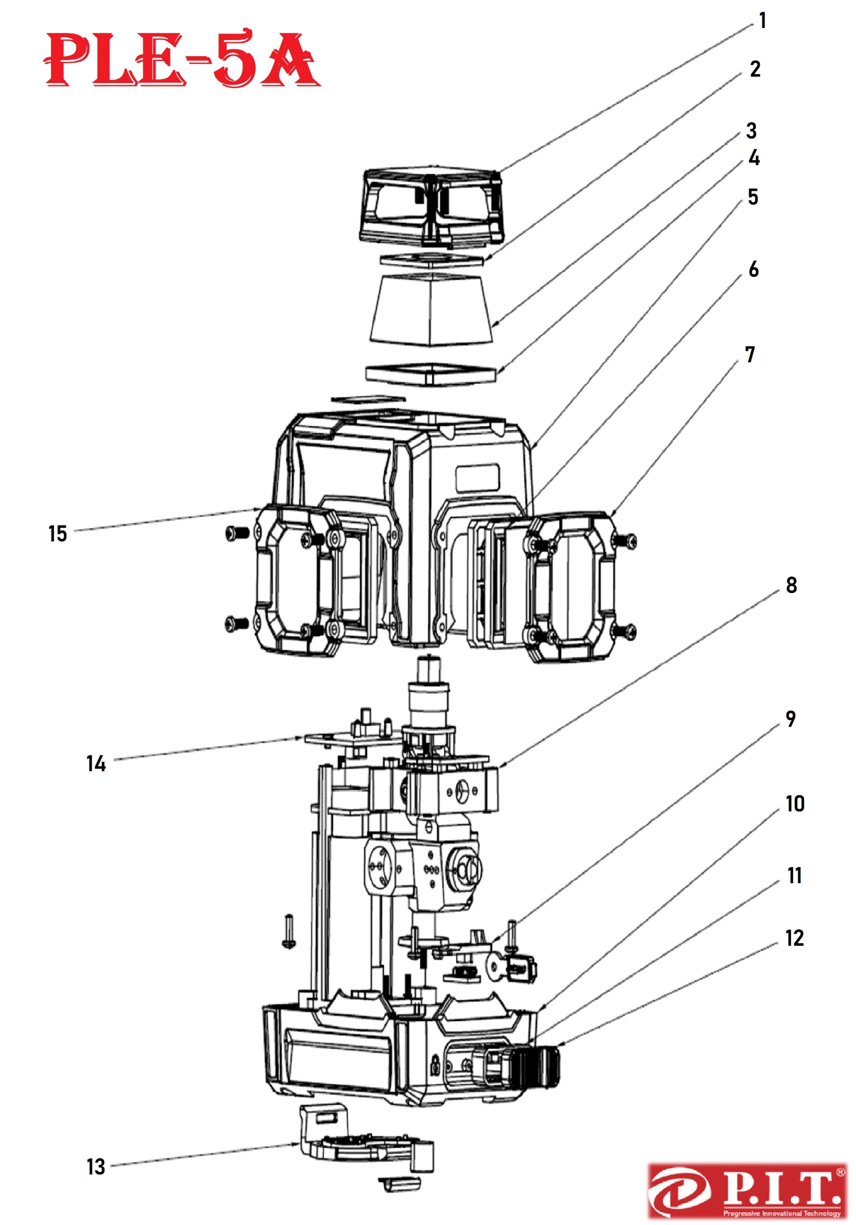 Лазерный уровень PLE-5A