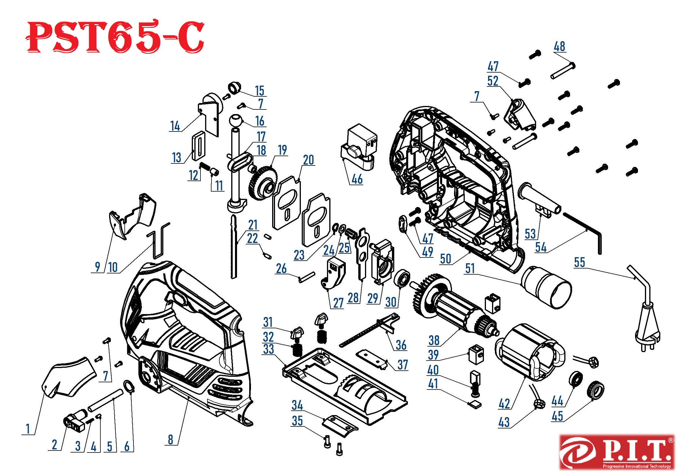 Лобзик  PST65-C