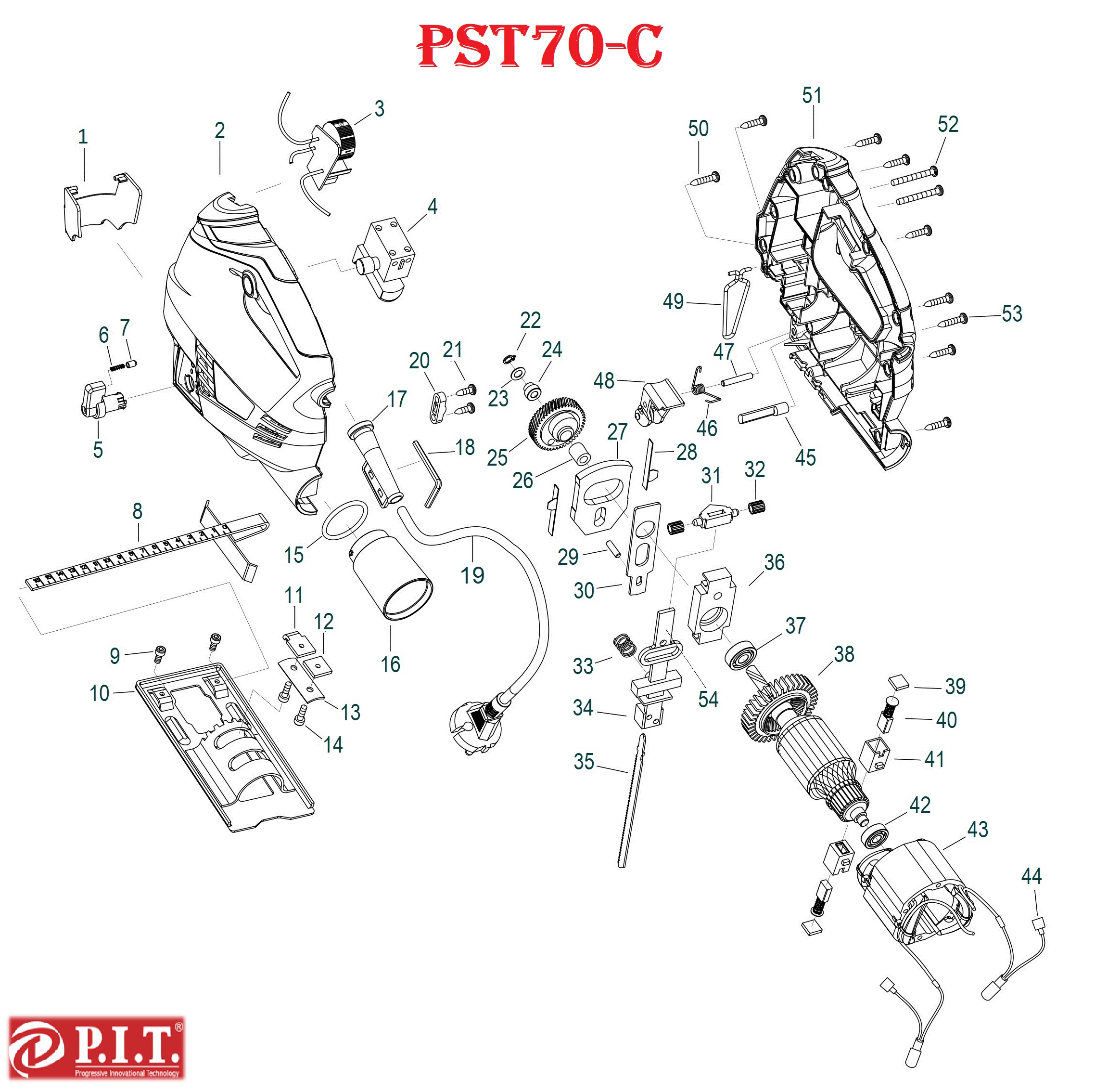 Лобзик  PST70-C