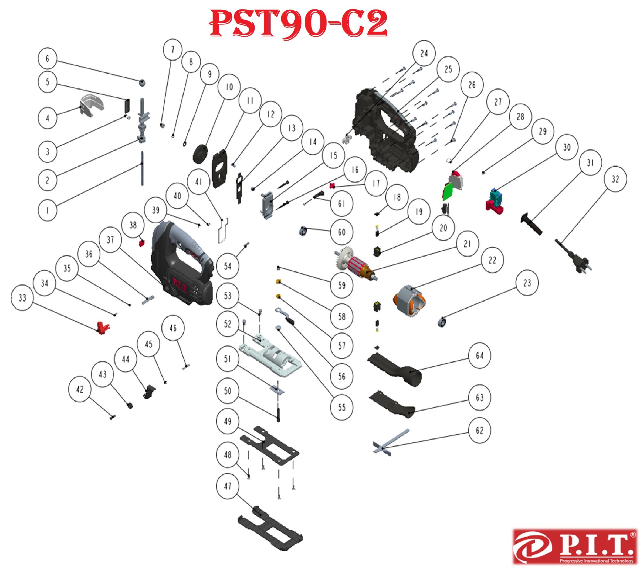 Лобзик  PST90-C2