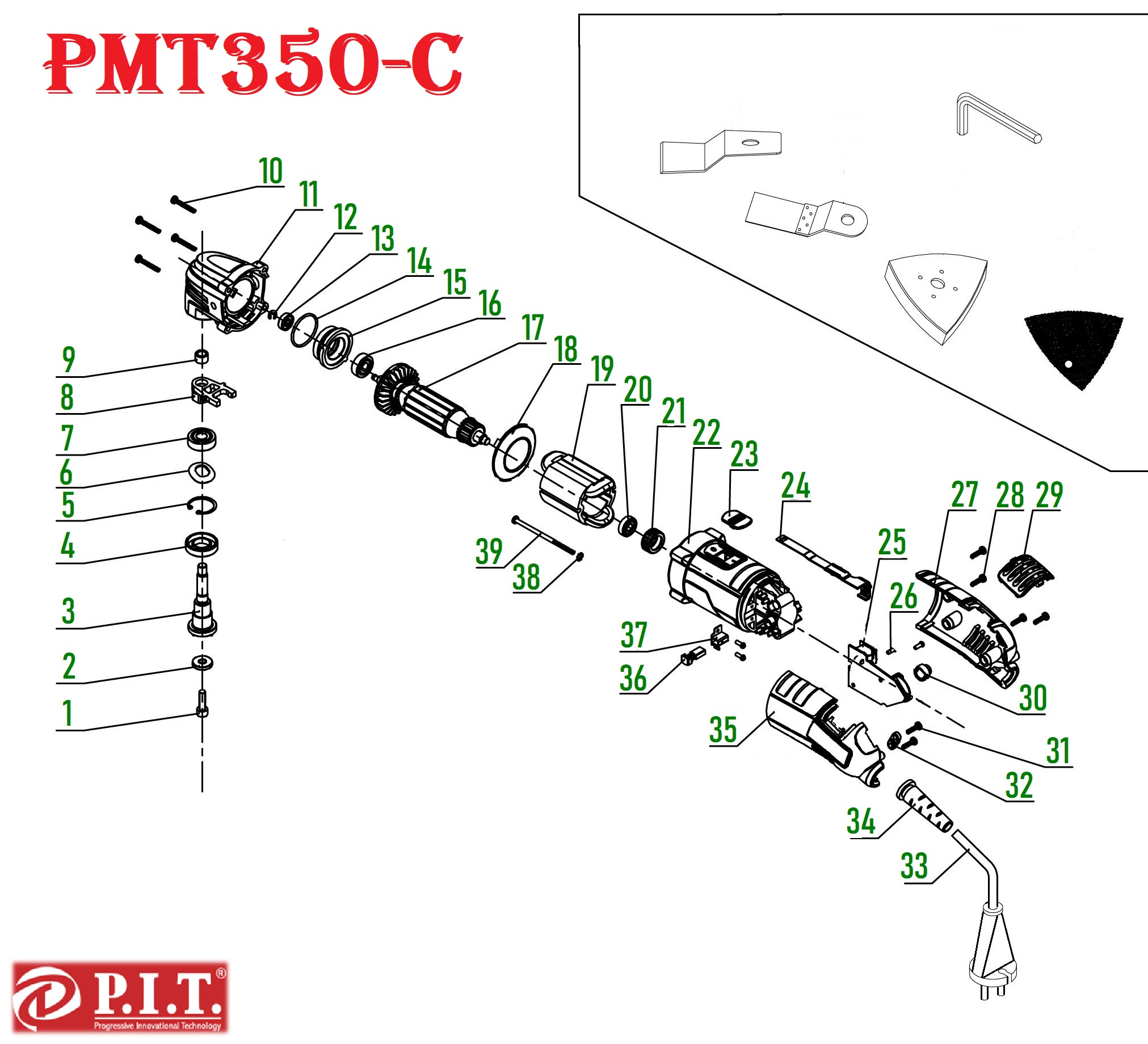 Многофункциональная машина PMT350-C