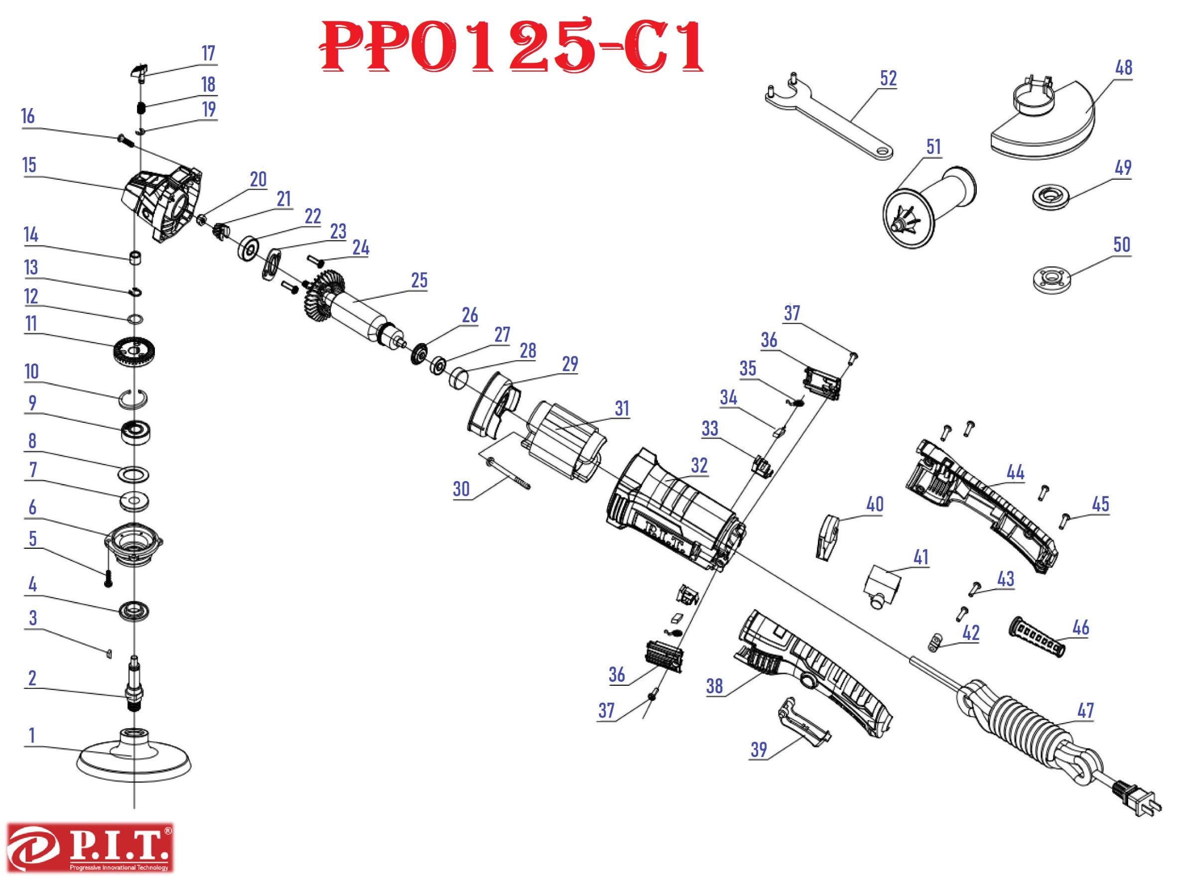 Шлифмашина полировочная PPO125-C1