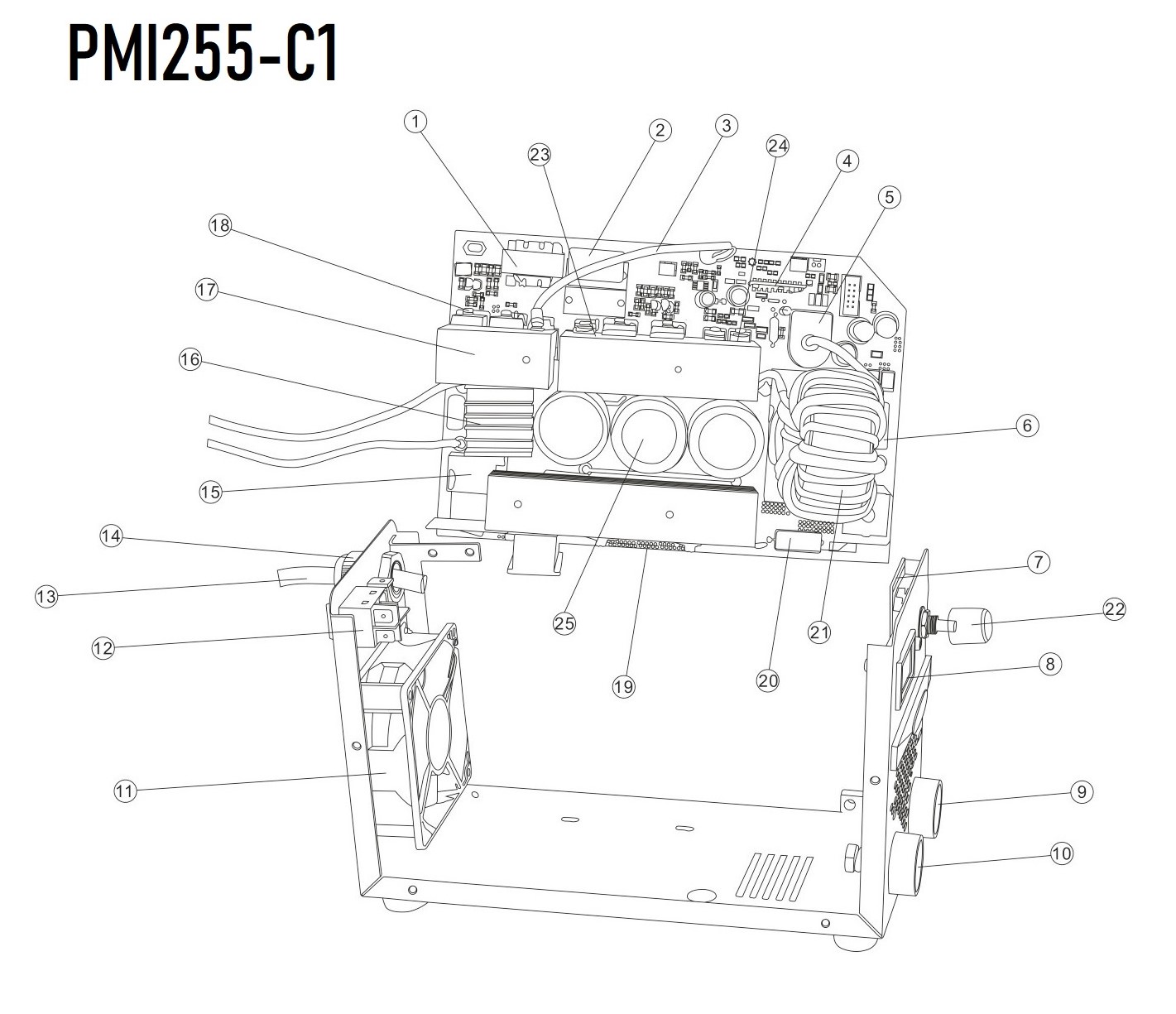 Сварочный инвертор PMI255-C1