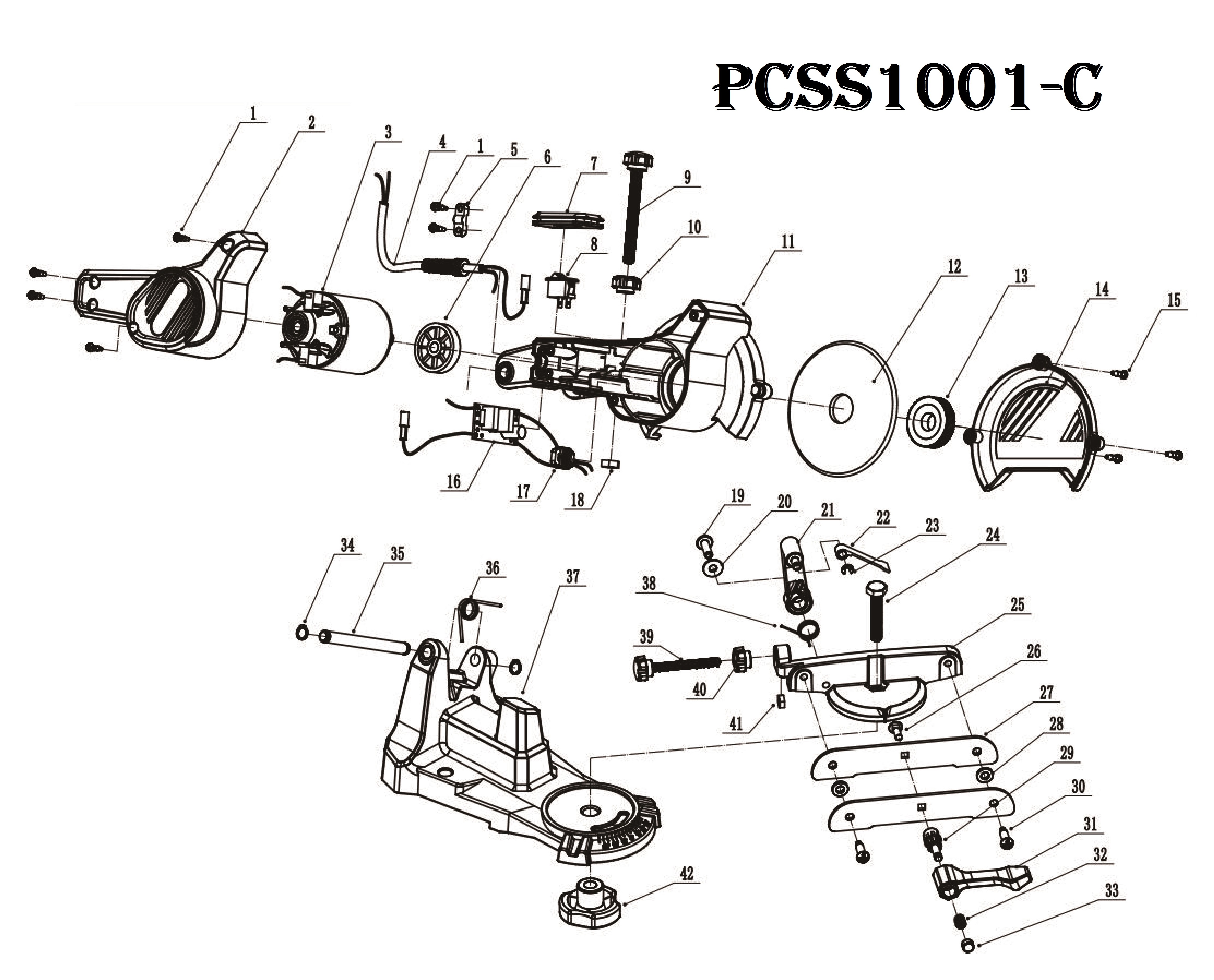 Станок для заточки цепи PCSS1001-C