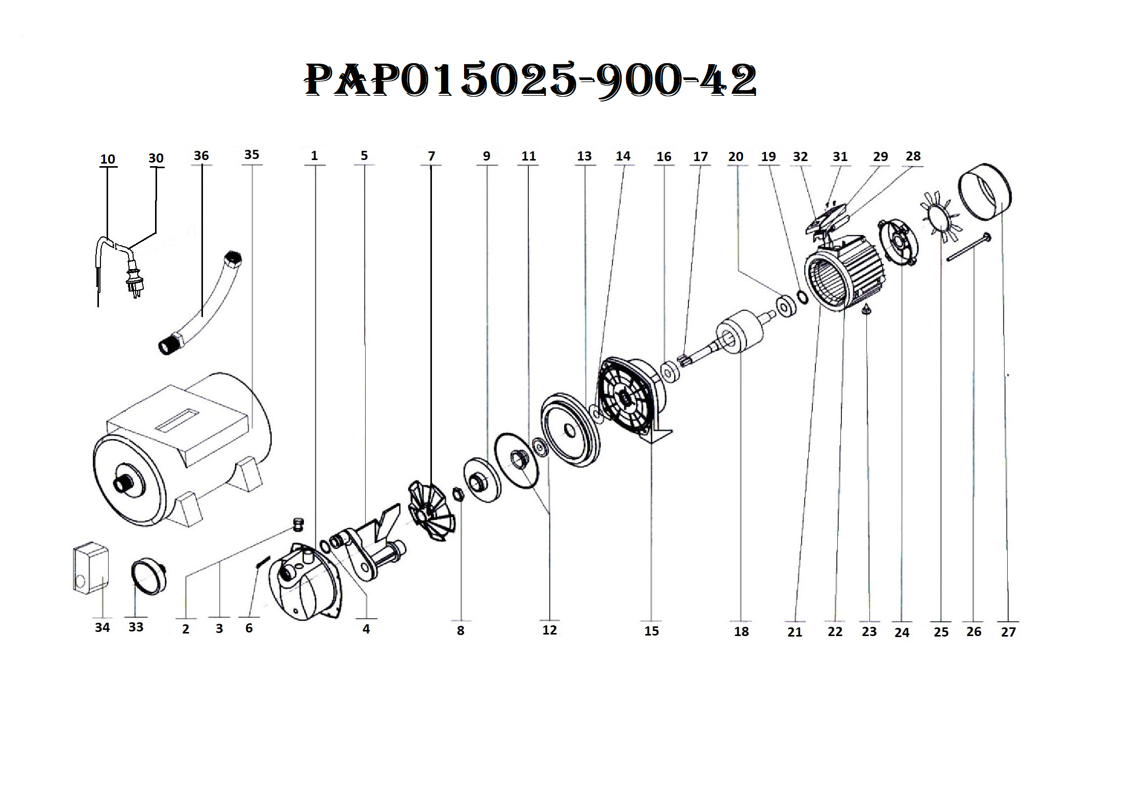 Станция насосная PAP015025-900/42