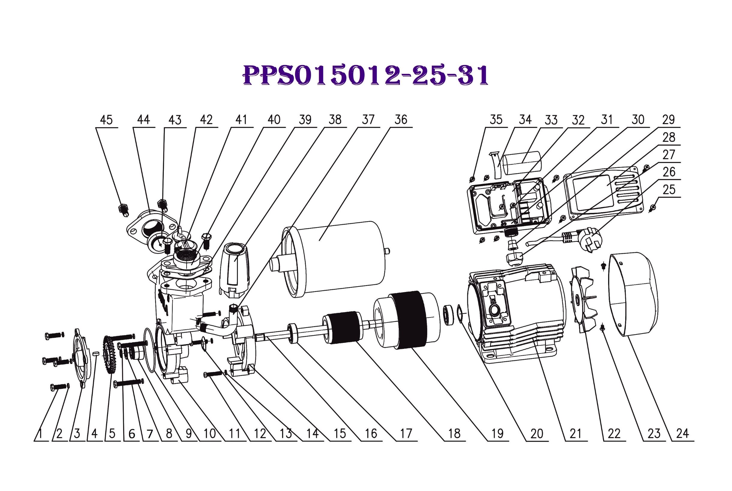 Станция насосная PPS015012-25/31