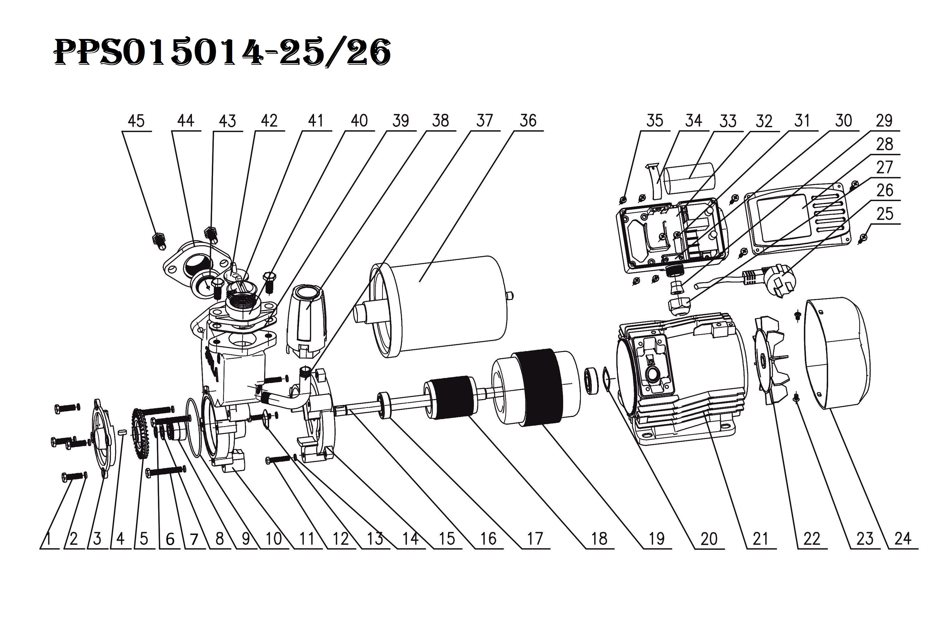 Станция насосная PPS015014-25/26