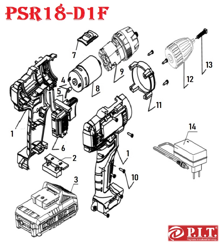 Шуруповерт PSR18-D1F