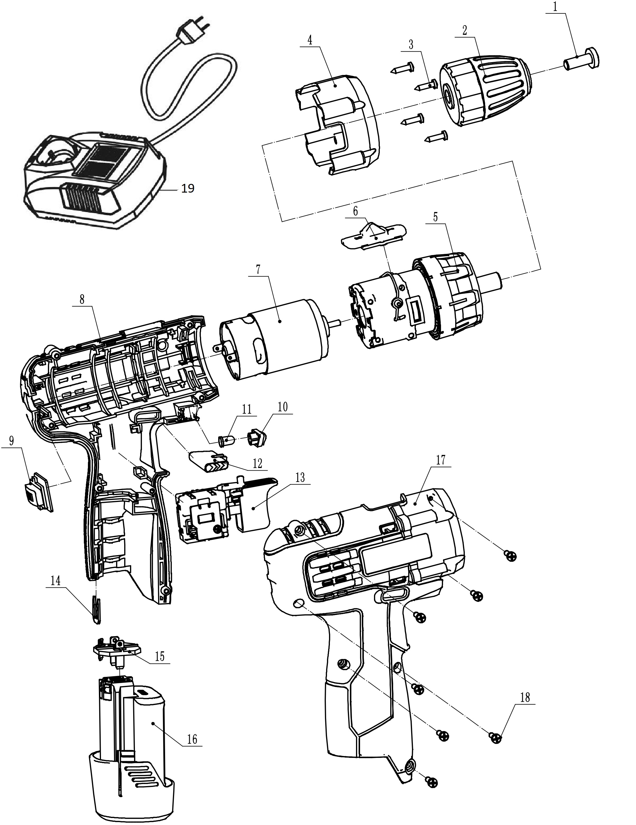 Шуруповерт PSR12-C6