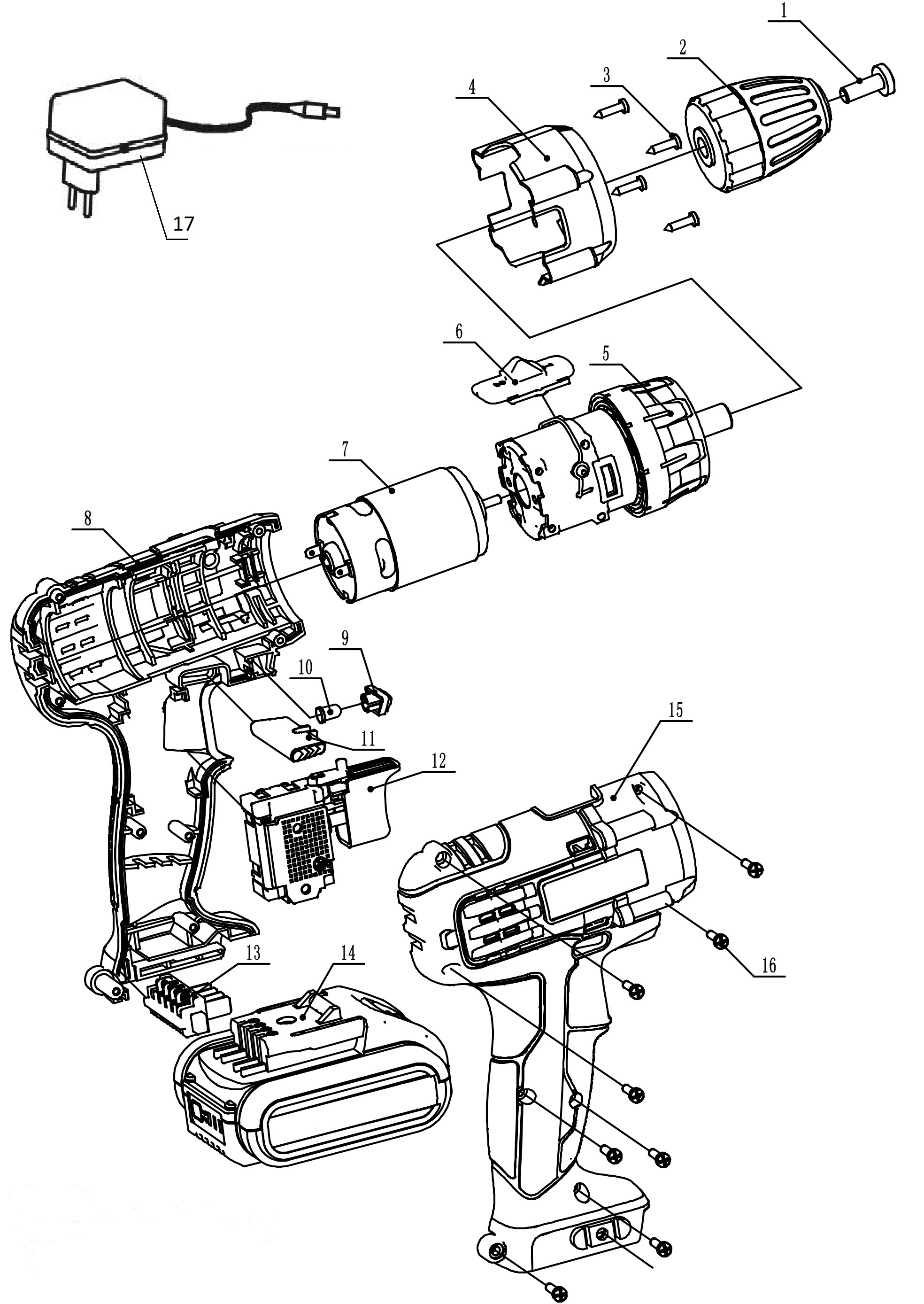 Шуруповерт PSR12-C7