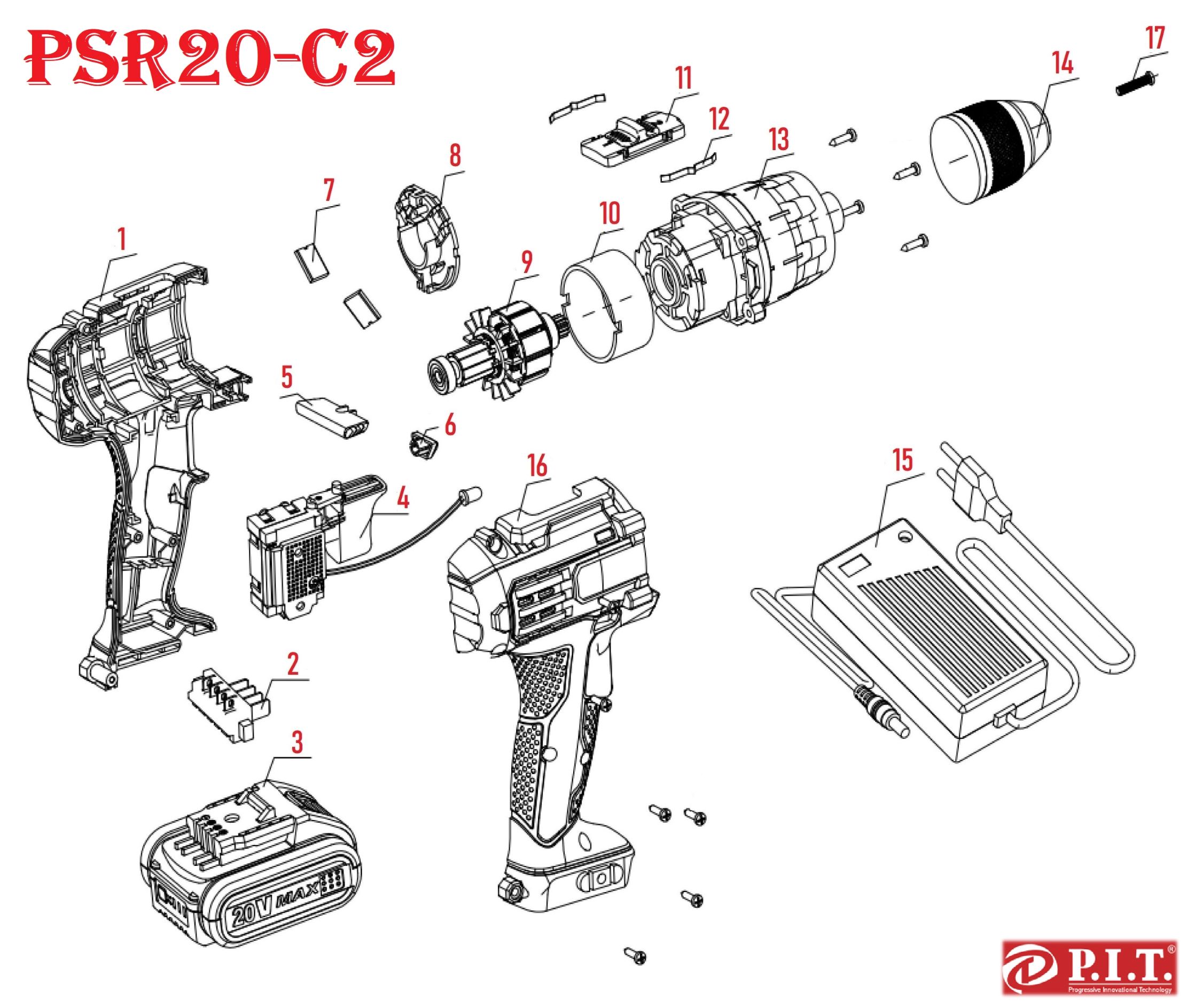 Шуруповерт PSR20-C2