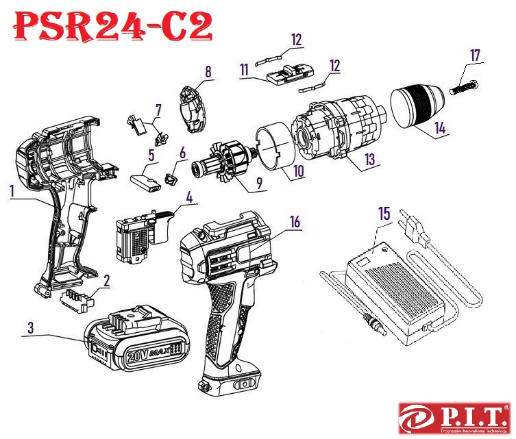 Шуруповерт PSR24-C2