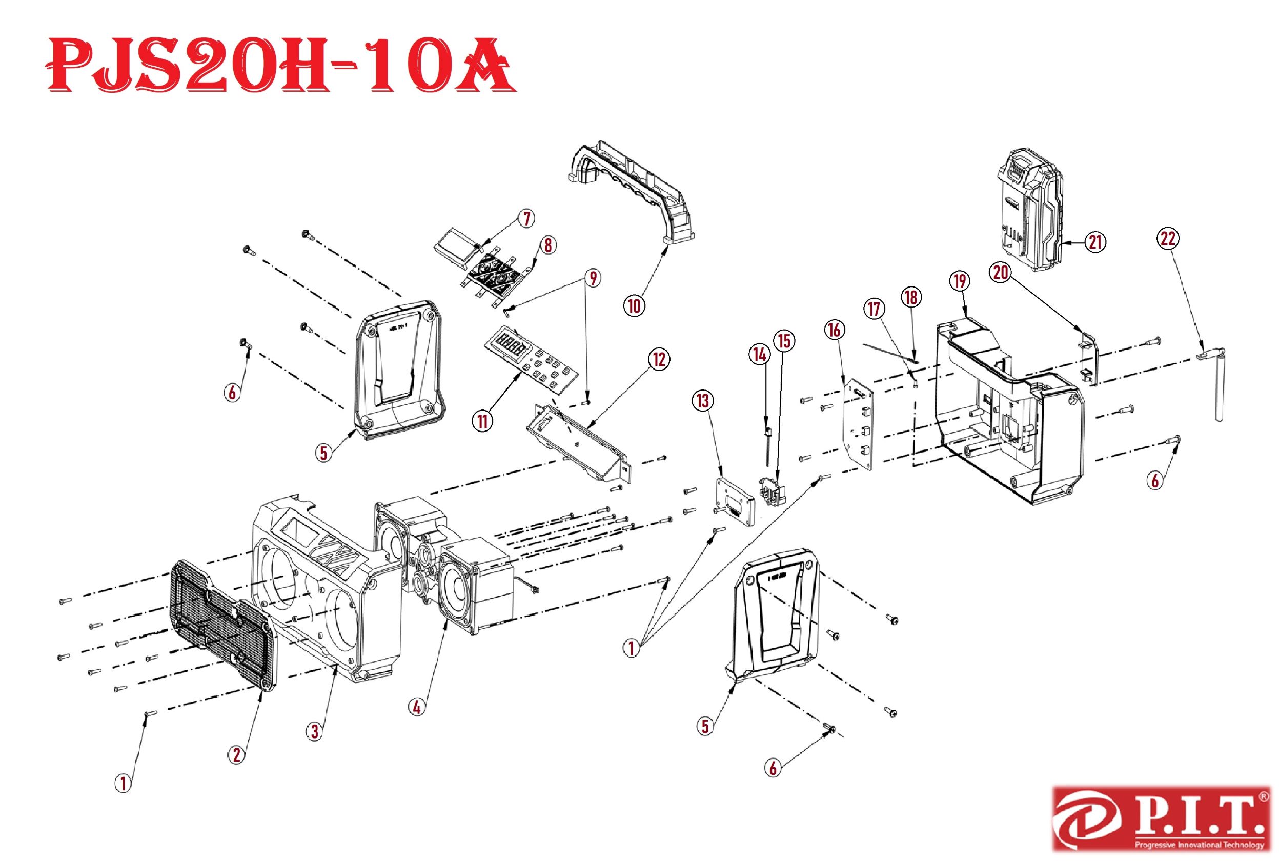 Радиоприемник PJS20H-10A