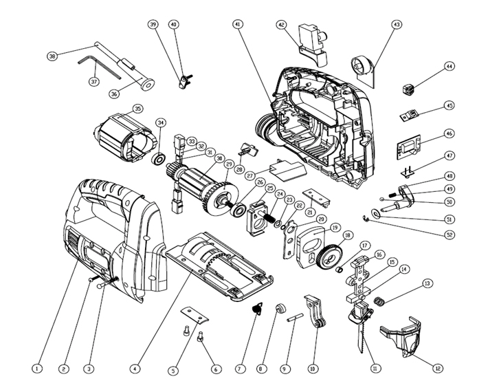 Запчасти для лобзика Patriot LS 140 The One 