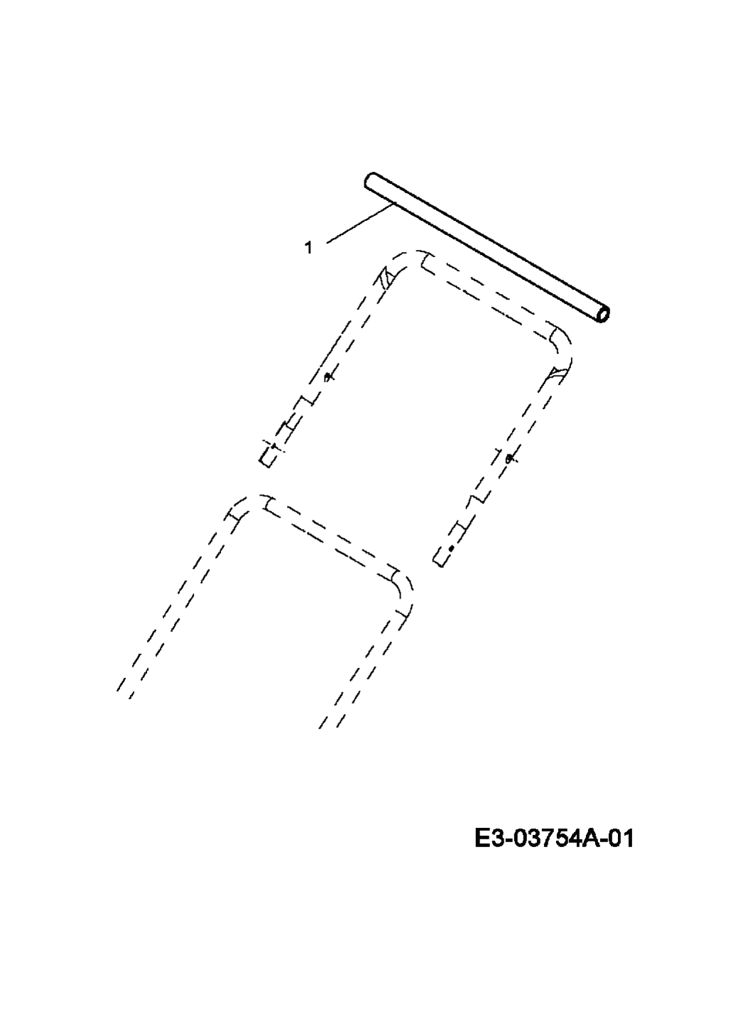 MTD Артикул 12A-187D678 (год выпуска 2009). Foam grip handle