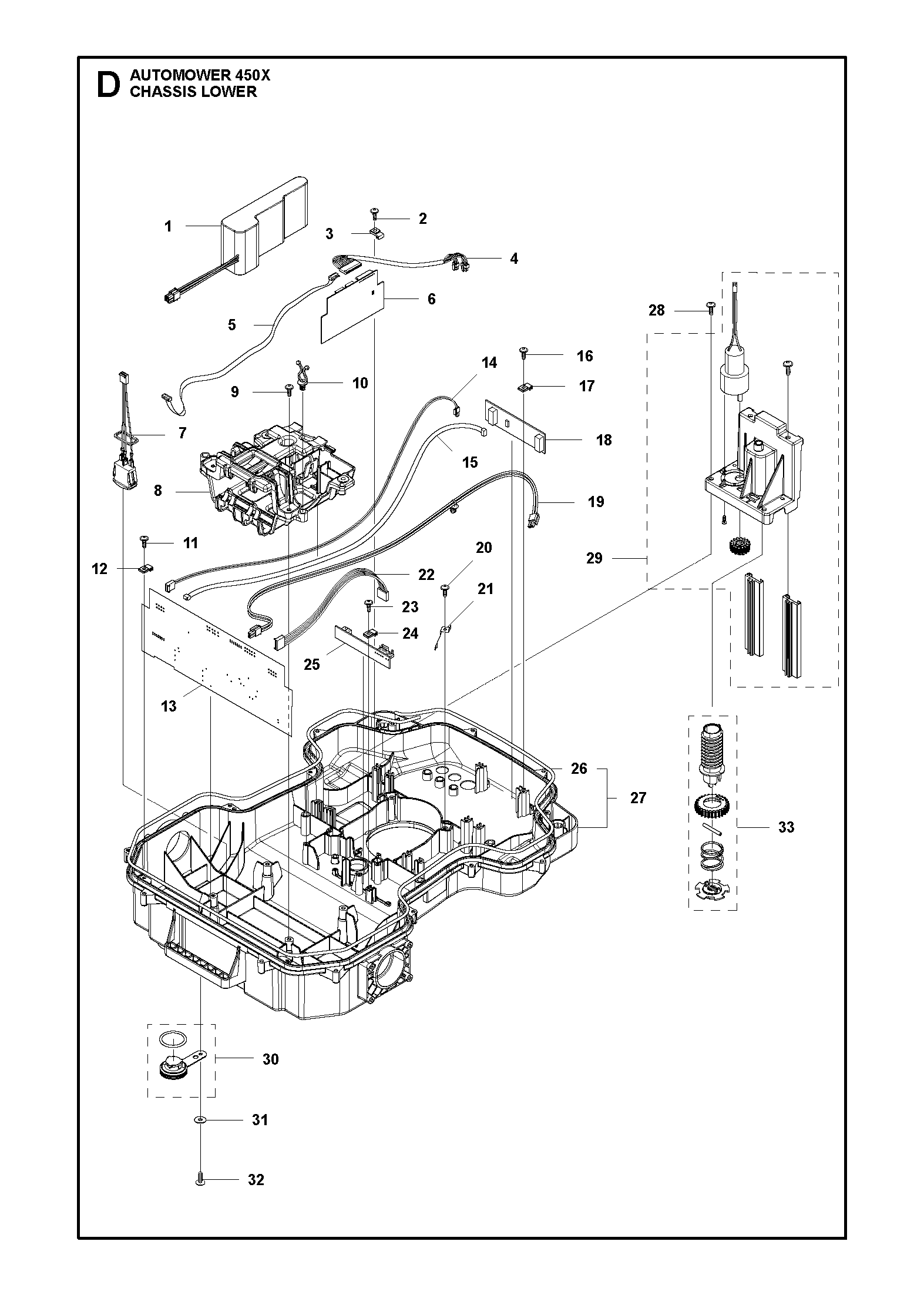 Корпус, нижняя часть