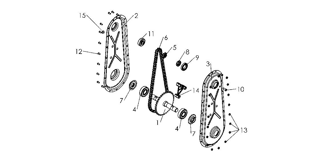 Трансмиссия (Деталировка 1)