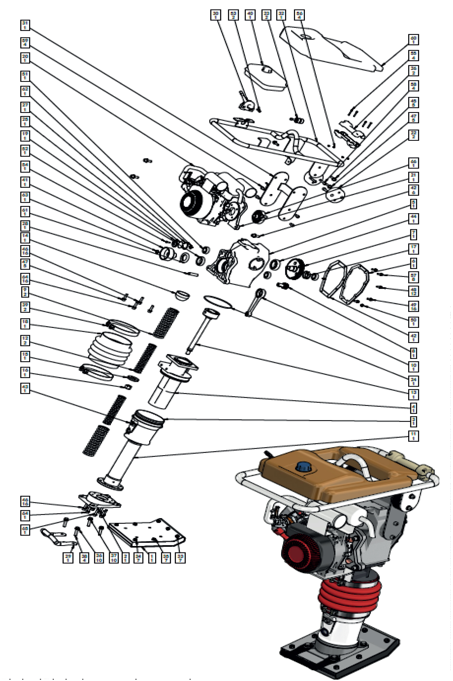 Patriot PVR 75 Honda (570123075)