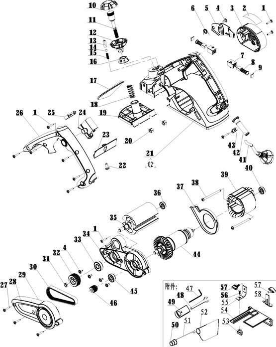 Запчасти для рубанка Patriot PL 850 EAN8-20106553 2020