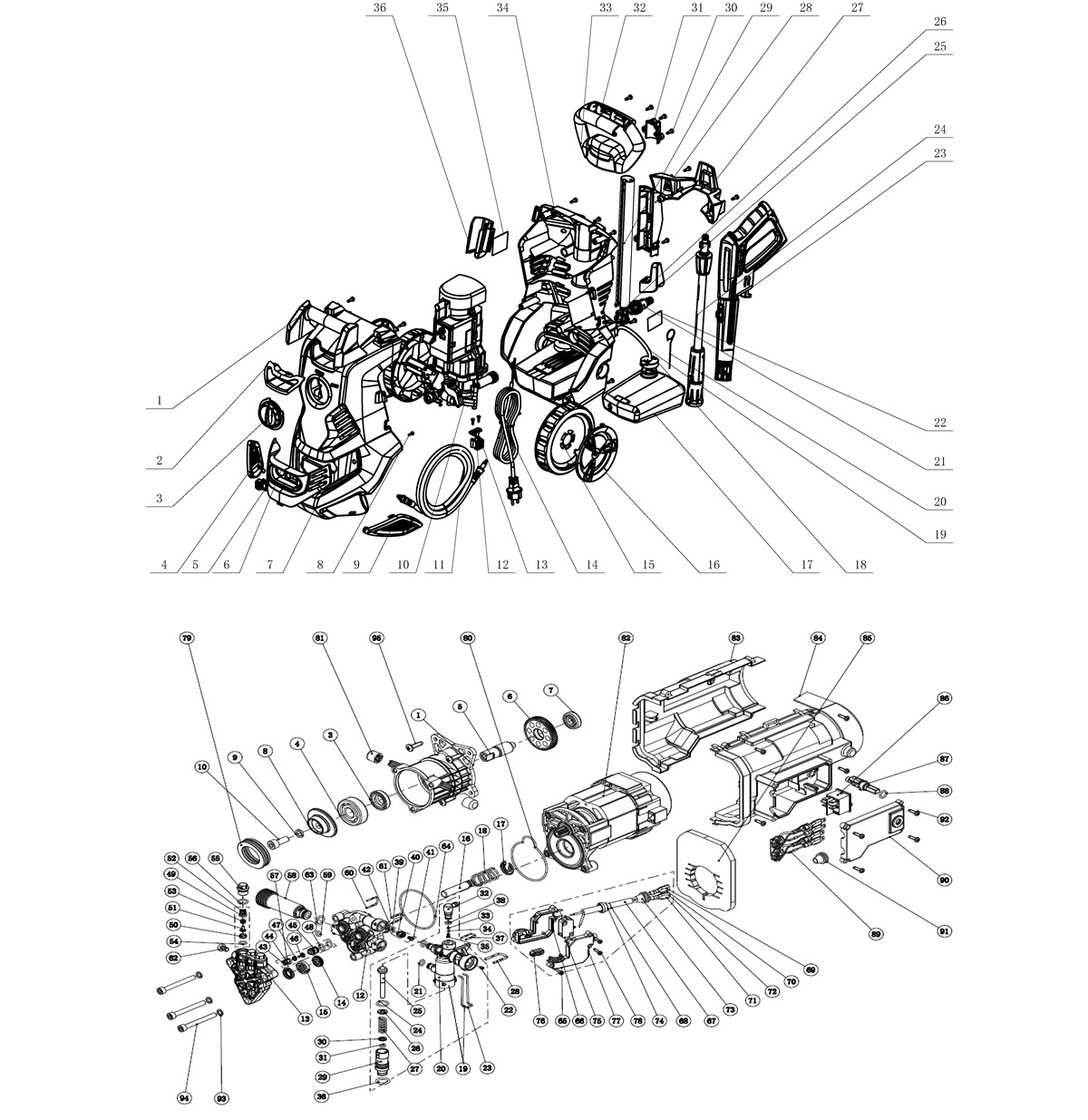 Запчасти для мойки Patriot GT 620 Imperial EAN8-20095628 2019