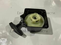 Стартер в сборе для мотокос бензоксос T334, PS242 (h-44мм, 33-52см3), CHAMPION(IGP) 1700005