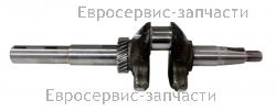Коленвал V51 вал 22,2 шпонка 4,76 L80,8 3/8-24 + 2 призм 3,96 196сс LM5347,5645,G200VK/1 зам -0002 130290531-0001