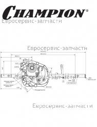 Редуктор привода колес LM5645, CHAMPION(IGP) 24000G07MS00