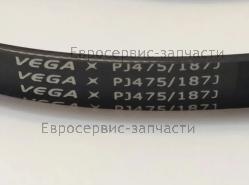 Ремень привода ножа PJ475/187J (L-475мм, b-16мм, S-3мм), CHAMPION(IGP) 8345-512001-0000020