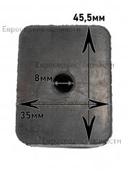 Виброизолятор GHP 40-II, GP 100 (L-45мм, b-35мм, h-25мм), CHAMPION(IGP) 029910100100