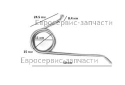 Спица вала ESC1532, ESC1840 (L-50мм), CHAMPION(IGP) ESC1840-76