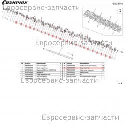 Спица вала GSC5140, GSC4840, CHAMPION(IGP) TS0Q0000000