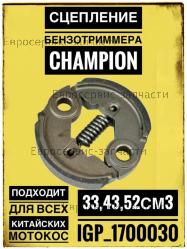 Сцепление T437, AG 252 (D-75мм, S-14мм), CHAMPION(IGP) 1700030