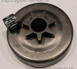 Звёздочка ведущая 0.325"-7 (H 36,41, 136,137,141,142) (аналог 106656Х) монолит + подшипник 1000020