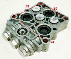 Крышка насоса в сборе 61/64/516 для М135-PW,W105-QD, YLV,М195-PW-PRO(Б/Н) с 03