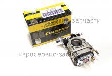 Карбюратор для триммера  T 433, T 516, AG 252 (43-52см3), CHAMPION(IGP) 1700024 / 1 КАРБЮРАТОР - ПОРШЕНЬ - ЦИЛИНДР - СВЕЧА - СЦЕПЛЕНИЕ - МАХОВИК - МАГНЕТО ТРИММЕР CHAMPION Т516